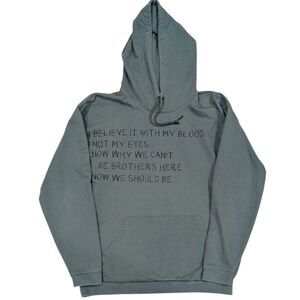 Neighborhood x One of These Days Hooded Sweatshirt | Green Men's Size L